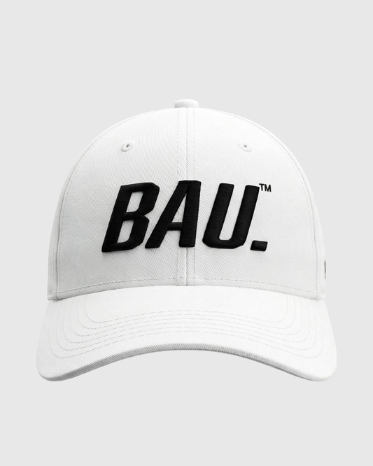 Triple Emblem Cap - White