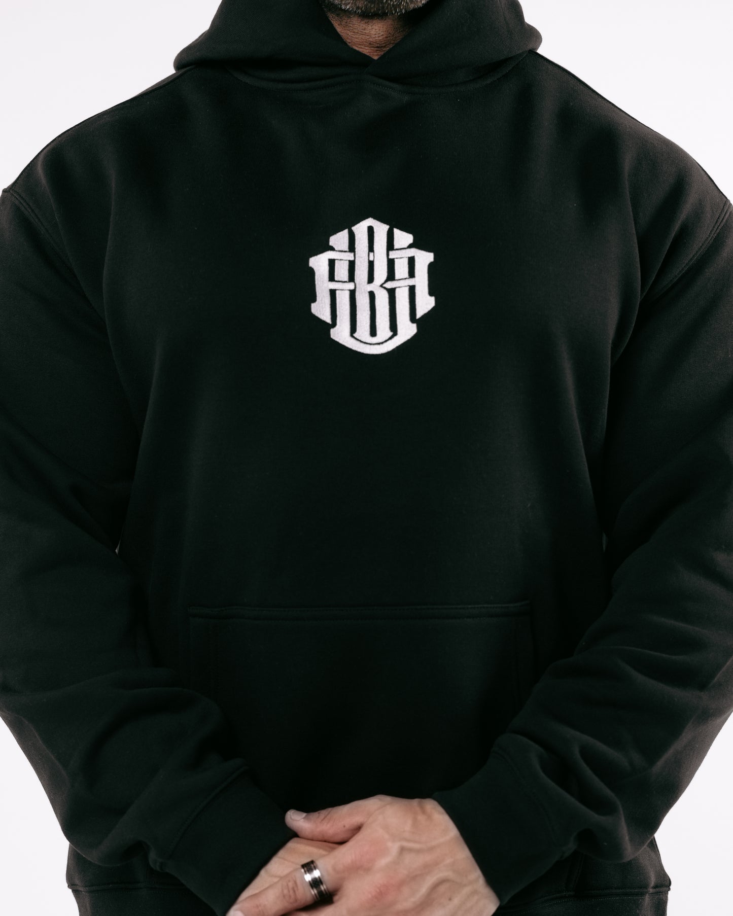 "CREST" Hoodie - Black