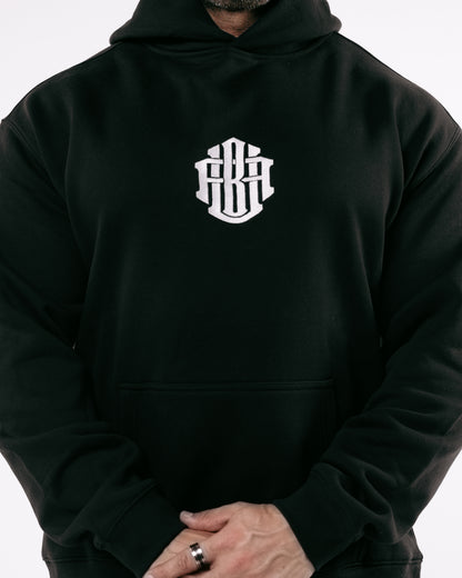 "CREST" Hoodie - Black