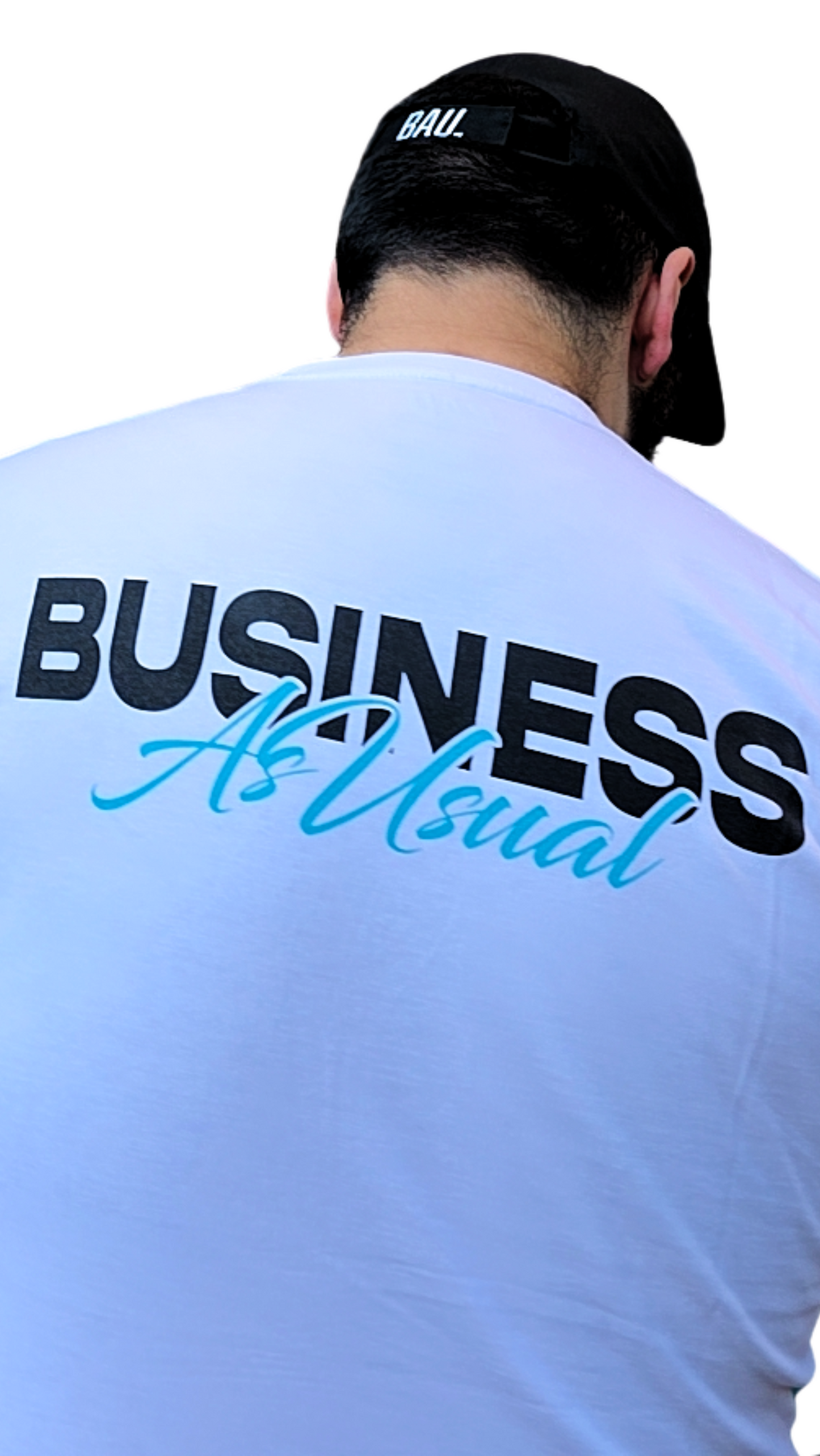 "HEADLINE" T-Shirt - White