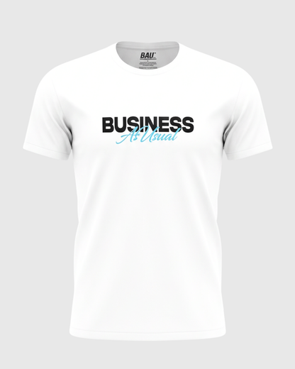 "HEADLINE" T-Shirt - White