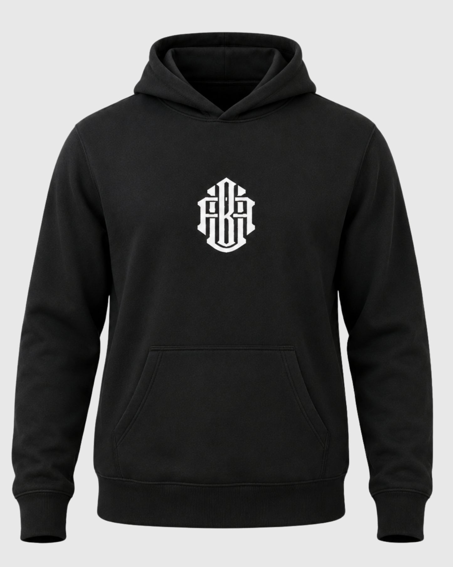 "CREST" Hoodie - Black