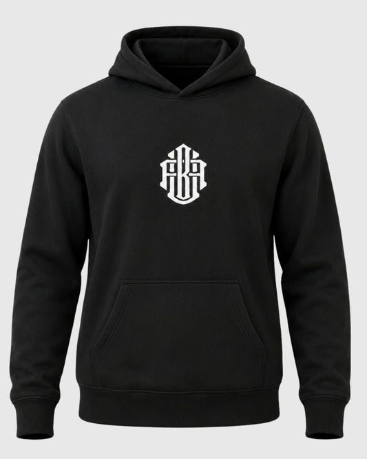"CREST" Hoodie - Black